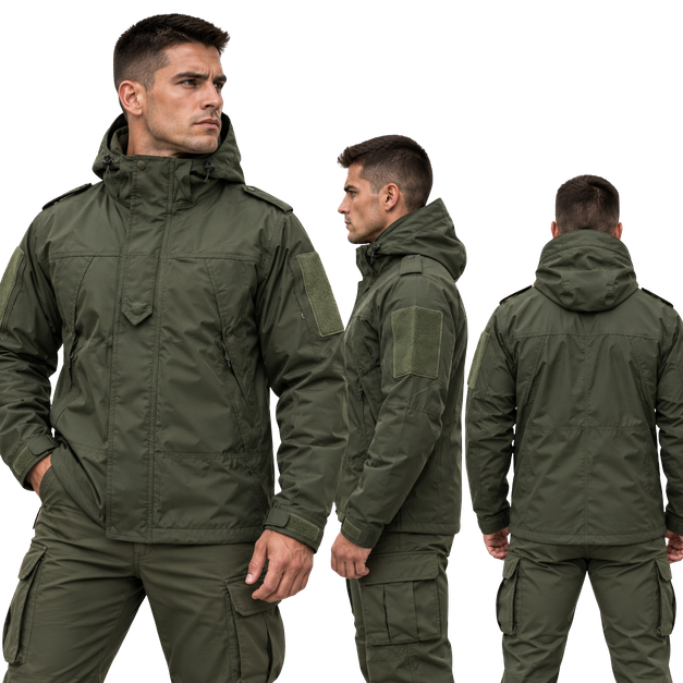 Campera tipo Gore-Tex.